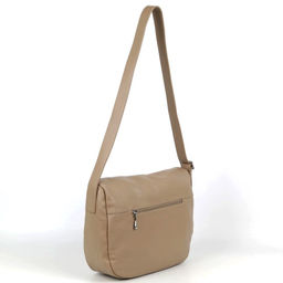 Женская сумка через плечо из эко кожи 2967 Хаки - Cidirro фото 3