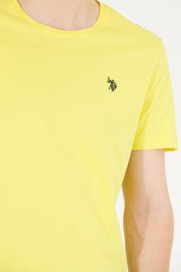 U. S. Polo Assn Мужская футболка Citron Basic с круглым вырезом - U.s. polo assn фото 21
