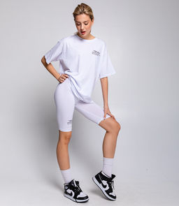 Спортивный костюм #КТD8, белый