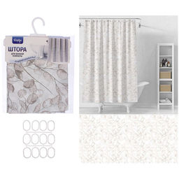 Штора для ванной EVA 180*180 "Селфи" Камилла