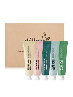 Hand Cream Set D?licat - Набор кремов для рук Деликат, 5 шт* 30 гр
