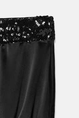 BANDEAU TOP WITH COMBINED SEQUINS - Zara фото 5