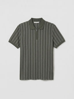 Polo Yaka ?izgili Erkek Ti??rt