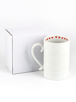 Кружка керамическая Сердце, 300 мл