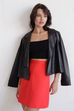 Короткая юбка-трапеция - Martichelli фото 21