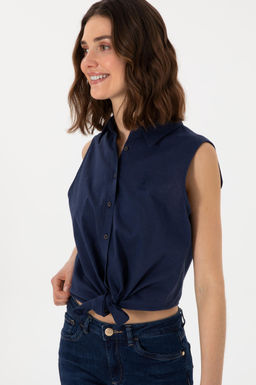 Kad_n Lacivert K_sa Kollu G_mlek Sepette S_rpriz _ndirim - U.s. polo assn фото 3