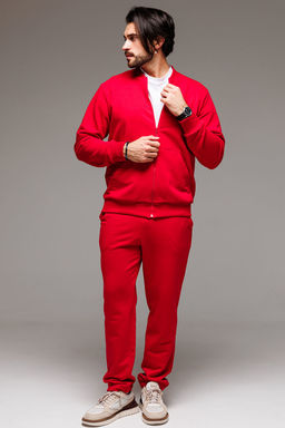 Спортивный костюм GO M3071/11-02.176-182 красный