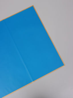 Цена за 20 шт. Пленка флористическая для цветов, «Бронзовая полоса», синяя, 57×57 см