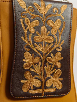 Сумка натуральная кожа через плечо №1115/42 - Ганг фото 3