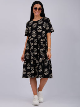 Платье "Касадея" черепа, трикотаж