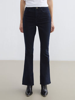 Flare Kad?n Jean Pantolon