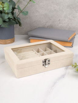 Шкатулка бежевая 20х15х4,5 см / XY2843 /уп 50/ - Галеонтрейд фото 2