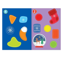 Набор аппликаций Весело встретим Новый год, 6 шт. по 20 стр. - Буква-ленд фото 3