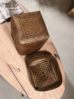 Корзинка плетёная «Рино», 25×25×28 см