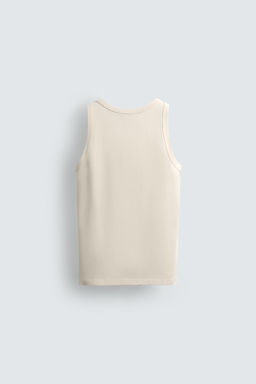 RIBBED TANK TOP - Zara фото 8