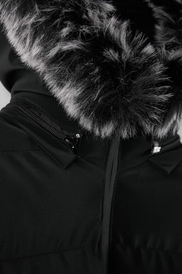 Siyah Regular Erkek Mont TMNAW26MO00028 - Trendyolmilla фото 3