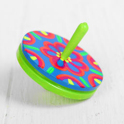 Волчок двойной большой «Расписной», МИКС