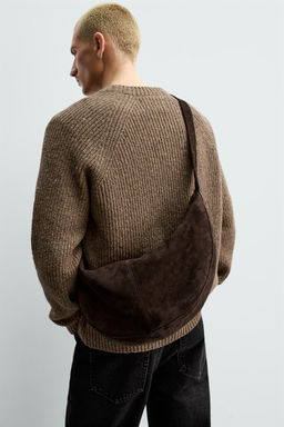 BOLSO HOMBRO PIEL / Marr?n