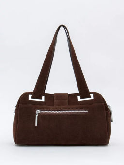 Сумка 0873CF coffee Polina&Eiterou