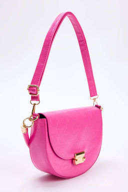 Pembe Metal Toka Detayl? Kad?n Mini Boy City Omuz Canta TAKAW26OC00022