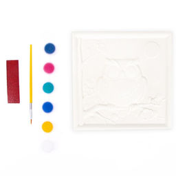 Панно-раскраска «Сова» 15×15 см