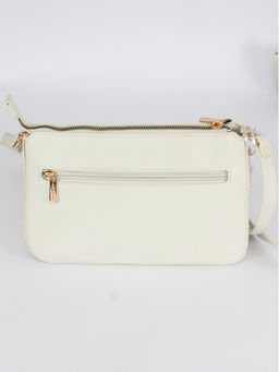 Сумка женская искусственная кожа DJ-СМ 7336-COCONUT CREAM, 1отд, плечевой ремень, кремовый SALE 263894 - Adelia фото 5