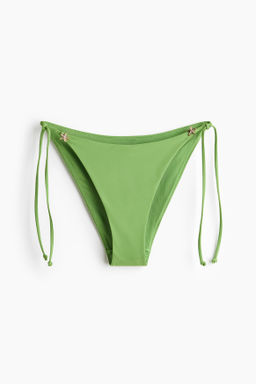 Braga de bikini con tiras de anudar