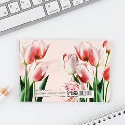 Цена за 3 шт. Блок бумаги 30 листов в конверте С праздником весны