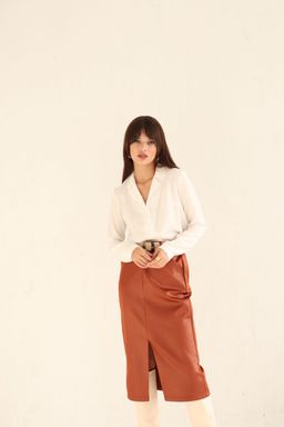 Блуза с английским воротником - Martichelli фото 16