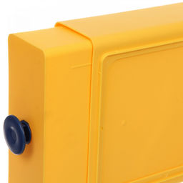 Цена за 2 шт. Мини - ящик для хранения мелочей "РИКОТТО", цвет абрикосовый, 20*21*8см (пакет)