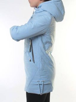 A626 GRAY Куртка зимняя женская (200 гр. био-пух)