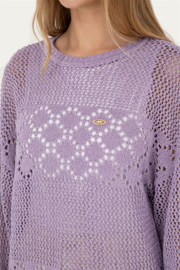 Женский сиреневый свитер - U.s. polo assn фото 7