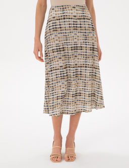 Bej A Kesim Dokuma Etek - Pierre cardin фото 2