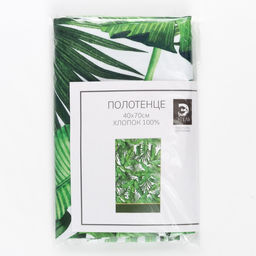 Полотенце Этель Тропики 40х70 см, 100% хлопок, саржа 190 гр/м2  фото 8