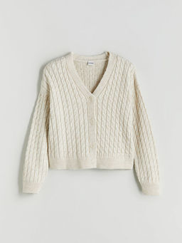 V Yaka K?z ?ocuk Triko H?rka