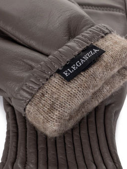 Рукавицы женские 100% ш IS8530 taupe - Eleganzza фото 3
