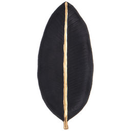 БЛЮДО ДЕКОРАТИВНОЕ LEAF ЦВЕТ:ЧЕРНЫЙ 32,5*14,5*3,5СМ - Lefard фото 3