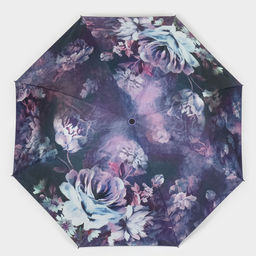 Зонт механический Воздушные пионы, эпонж, 4 сложения, 8 спиц, R = 48 см, цвет МИКС - Simaland фото 9