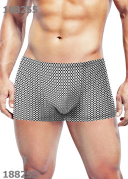 ЭЙС трусы муж 600667н шорты белый/чёрный