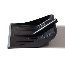 Цена за 2 шт. Ковш лопаты для уборки снега, 410×400 мм, пластик, оцинкованная планка, тулейка 32 мм, «Тульская»