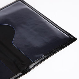 Обложка для паспорта, чёрная