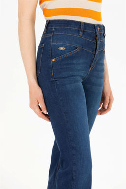 Женские темно-синие джинсовые брюки Неожиданная скидка в корзине - U.s. polo assn фото 5