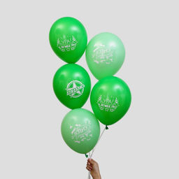 Цена за 2 шт. Воздушные шары латексные 12" «Дембель», 5 шт.