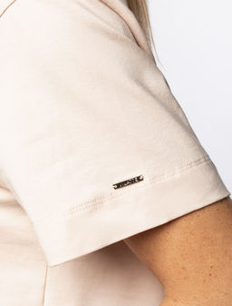 Футболка из премиального хлопка с авторским принтом - Vilatte фото 3