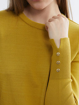 Bisiklet Yaka Kad?n Triko Kazak