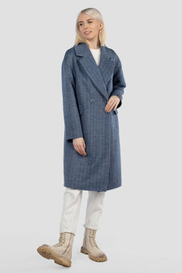 01-11415 Пальто женское демисезонное - El podio фото 5