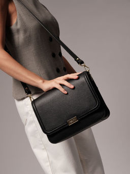 Сумка через плечо Deboro 30532 черный суприм