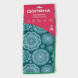 Салфетка микрофибра Доляна Индия, 2929 см, цвет МИКС  фото 12