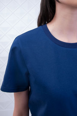 Арт. 3176/3 Футболка женская 44-52 (5 шт) Цвет:темно-синий - Калинка фото 5