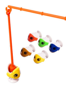 Рыбалка магнитная «Тюлень», 12 рыбок, 2 удочки